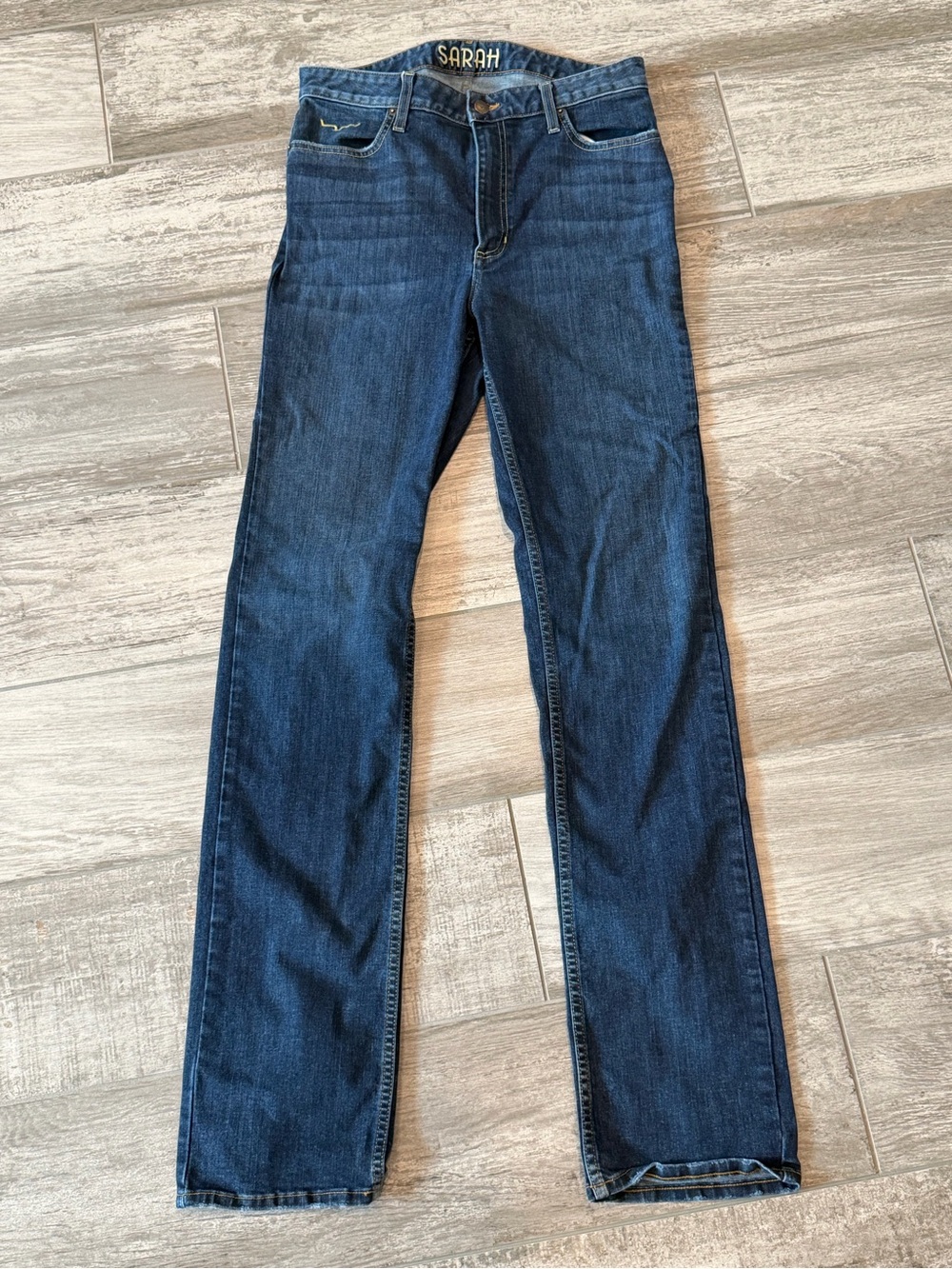 Kimes Ranch Sarah Jeans Women’s size 10/30 Dark Wash Straight Leg Western Denim